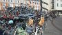 Copenaghen: posteggio di bici a due piani