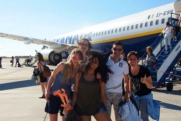 Arrivo in aeroporto a Saragozza