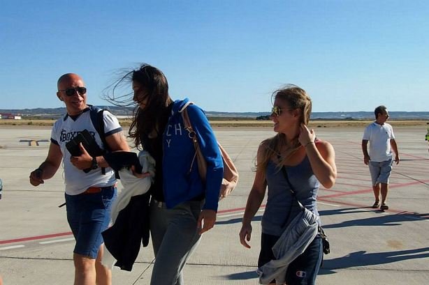 Arrivo in aeroporto a Saragozza