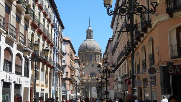 Saragozza - Scorcio sulla Basilica del Pilar