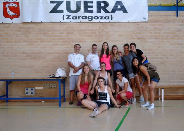 Zuera - Si prende contatto con il terreno di gioco