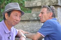 Gaetano dialoga con il cinese
